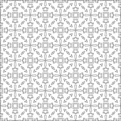  Retro ornamental seamless pattern. Flourished ornate background. Luxury elegant ornament. Vintage element. Template for design. Vector illustration