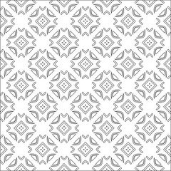  Retro ornamental seamless pattern. Flourished ornate background. Luxury elegant ornament. Vintage element. Template for design. Vector illustration