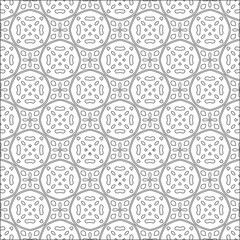  Retro ornamental seamless pattern. Flourished ornate background. Luxury elegant ornament. Vintage element. Template for design. Vector illustration