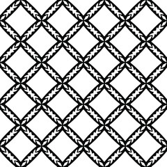 Fototapeta premium Retro ornamental seamless pattern. Flourished ornate background. Luxury elegant ornament. Vintage element. Template fordesign. Vector illustration