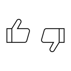 Like and Dislike icon