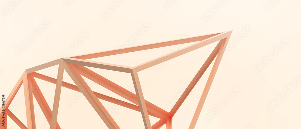 Poster abstract background and architecture structure design with arrows success concept for different goal