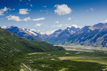 Fototapeta na wymiar Patagonia mountain landscape
