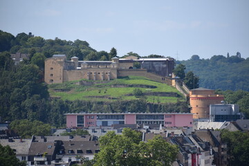 Fototapeta na wymiar Fort Constantin, Koblenz