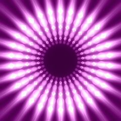 Abstract geometry background with rays of light