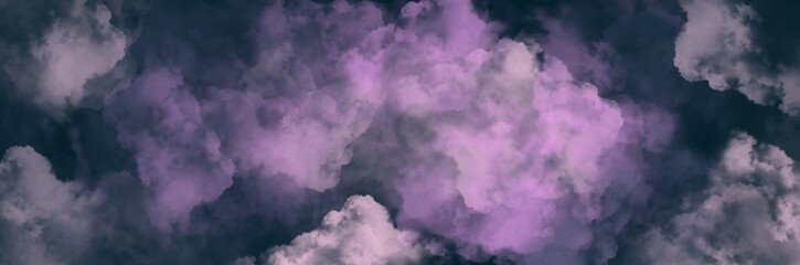 Unique painting art with purple sky texture paint brush for presentation, card background, wall decoration, or t-shirt design