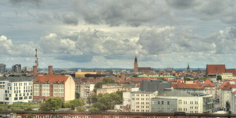 Wroclaw city center, Poland