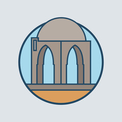 World famous building - Well of Prophet Yusuf