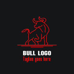 Bull Logo exclusive design inspiration