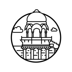 World famous building - India