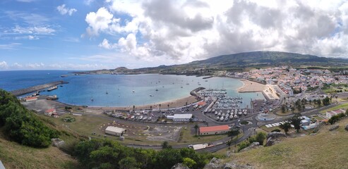 Obraz premium Praia da Vitória, Ilha Terceira, Portugal