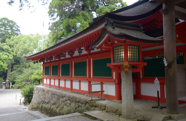 石上神社　回廊　奈良県天理市