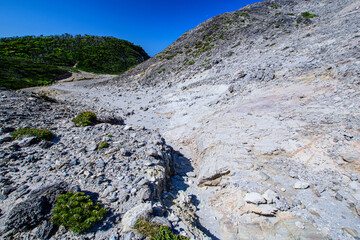 rock in the mountains