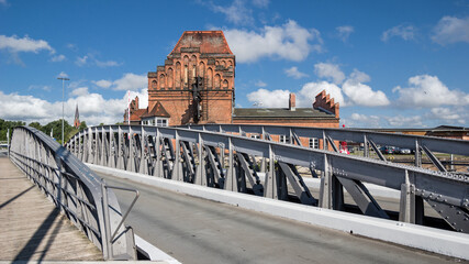 Träger Marienbrücke Lübeck Trave Hafen