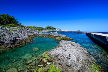 view of the coast of the region sea