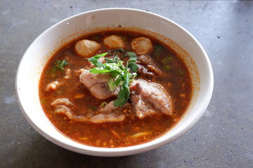 thai chicken noodle soup