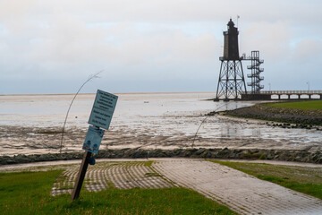 Nordsee Nordsea Germany Cuxhaven Bremen lighthouse tower