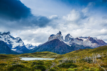 Fototapeta na wymiar National Park Torres del Paine, Patagonia, Chile