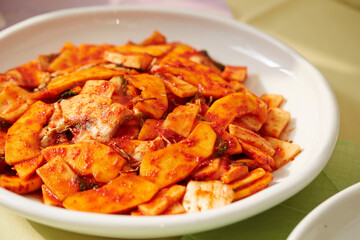 Various kimchi and pickles in Korea