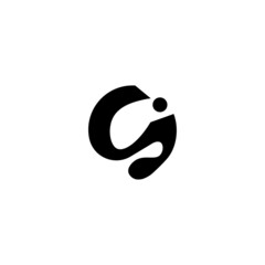 letter G logo golf illustration vector design