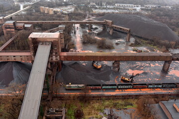 Iron Ore Mine in Ukraine, underground, 