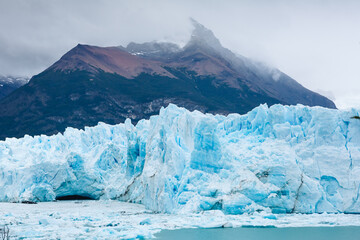 Giant Perito Moreno Glacier. El Calafate, Patagonia, Argentina.