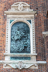 Obraz premium Saint Mary Basilica in Krakow, Poland