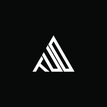 TUD letter logo creative design. TUD unique design