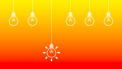 lampadina, idea, colori, creatività, idee  © xyz+