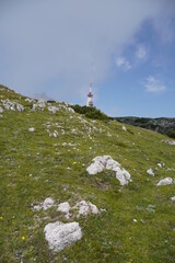 Fototapeta premium Wanderung auf den Dobratsch