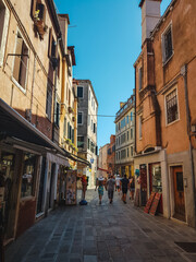 Fototapeta na wymiar Street of Venezia