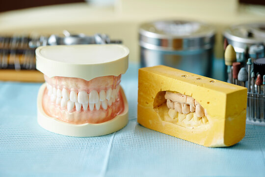Dental models and treatment tools