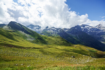 Fototapeta premium GROSSGLOCKNER street in AUSTRIA