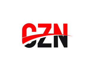 CZN Letter Initial Logo Design Vector Illustration
