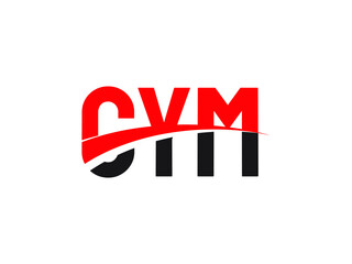 CYM Letter Initial Logo Design Vector Illustration
