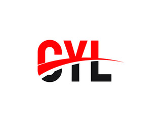 CYL Letter Initial Logo Design Vector Illustration
