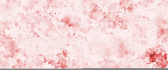 Classic pastel watercolor on white with splash paint texture or grunge background