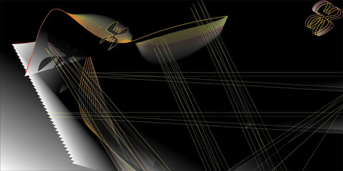 black abtstract background