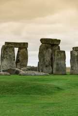 Naklejka premium stonehenge archaeological site in cornwall in england