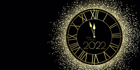 Fototapeta na wymiar Happy New year 2022