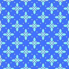 Geometric vector pattern with Aquamarine and blue colors. abstract ornament for wallpapers and backgrounds.