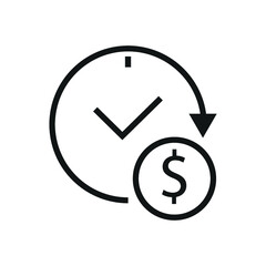time-money icon