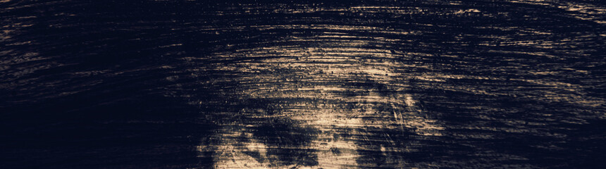 Elegant dark background with black shadow border and old vintage grunge texture. Banner design.