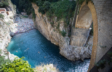 fiordo di furore, costiera amalfitana, italia