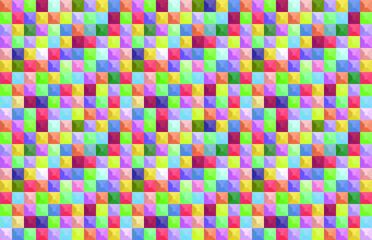 Colorful geometric
background. Mosaic tiles. Vector illustration. 