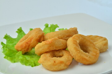 fried calamari rings
