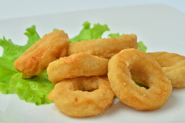 fried calamari rings