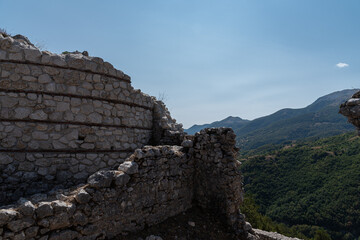 Roccamandolfi, Molise. The Norman Longobard Castle.