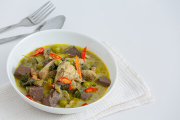Green Curry with Pork