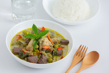 Green Curry with Pork